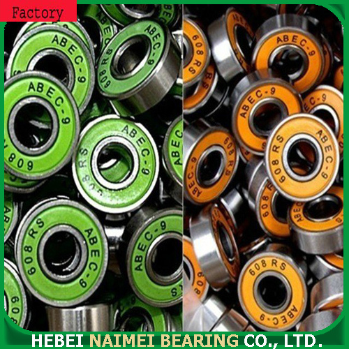 Cheap kids skateboard bearing 608-2RS ABEC-9