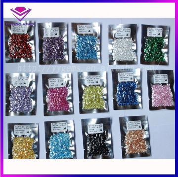 birthstone charms colors round cubic zirconia 925 cz anillos plata de china