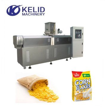 300kg/h Breakfast Cereal Machine: Corn Flakes Extruder Line Equipment