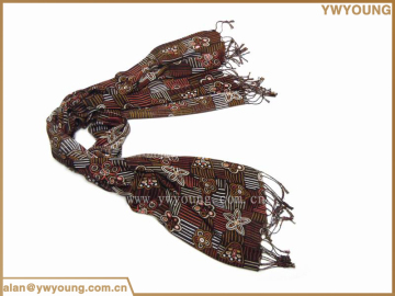 Promotion cheap custom small long screening scarf
