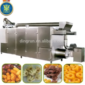 mesh belt dryer machine for snacks food