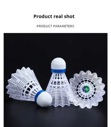 Pro-Level Feathered Shuttlecock for Stable Flight Path in Indoor Badminton