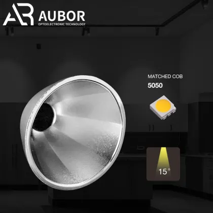 Free Sample LED COB Lenses, Reflectors, and Nano-Vacuum Aluminum Reflective Cups for LED Lamp Lighting