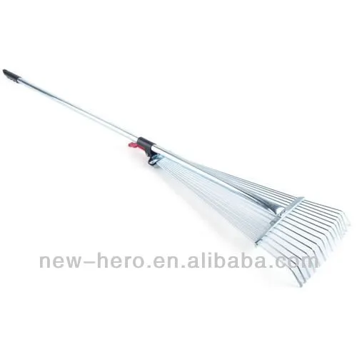7-Inch to 22-Inch Adjustable Steel Rake