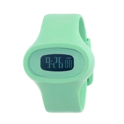 Digital Display Watch Plastic Silicone Watch Unisex