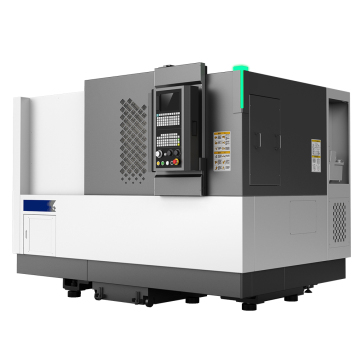 YJMT IT35 Max CNC Horizontal Lathe Machine for Metal - 350mm Cutting Length, High Rigidity, and Stability