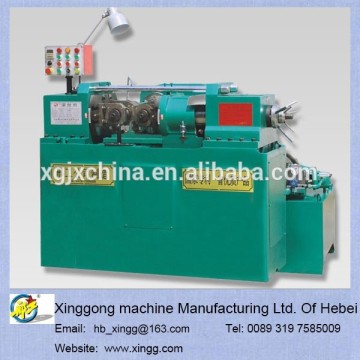 hydraulic steel bar threading machine