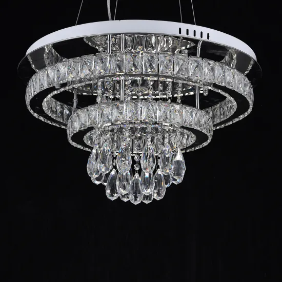Modern crystal chandelier hanging light