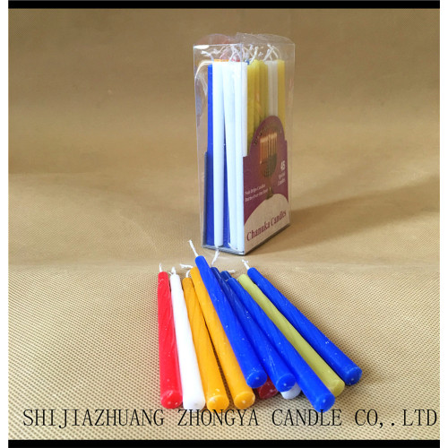 PVC box Wholesale Hanukkah candles 45pcs