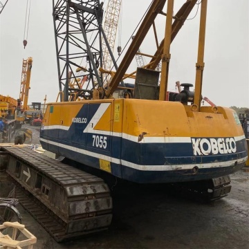 Kobelco Crawler Crane 7055: Original Paint Color and Loading Capacity 50 Ton