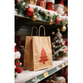 Personalized christmas tote bags