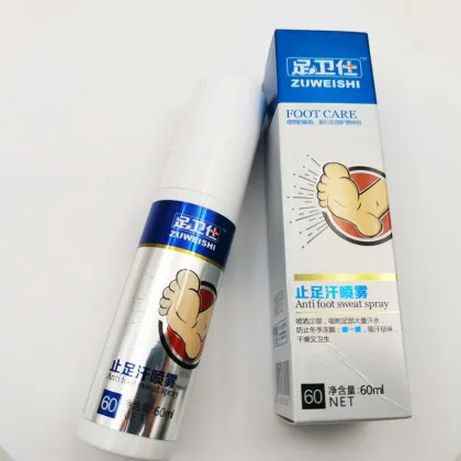 Foot Antiperspirant Private Label Spray
