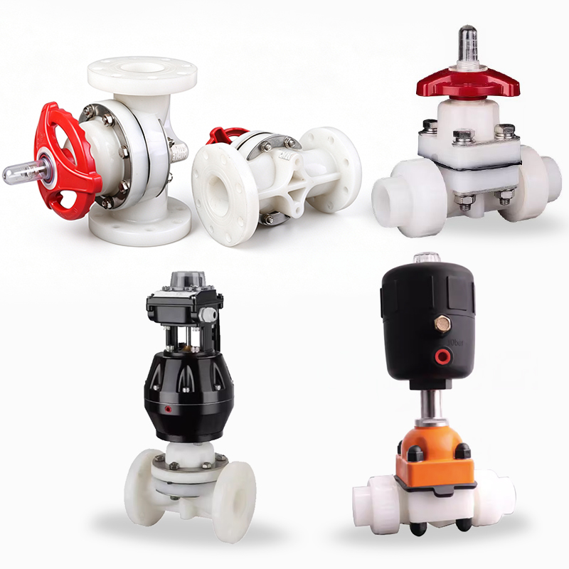 PVDF-DIAPHRAGM-VALVEs