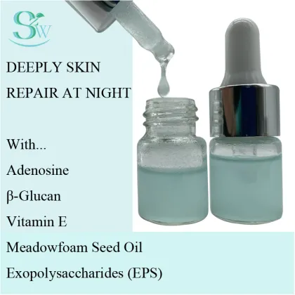 Night serum at home 8h for dry skin