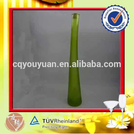 longneck shape glass soap foam pump bottle 300ml