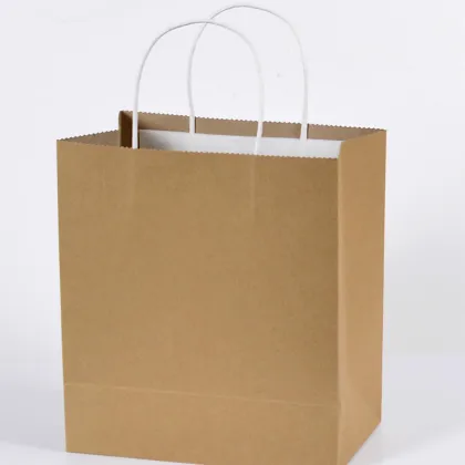 Clothing Shopping Brown Kraft Paper Bag