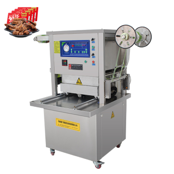 Fresh Meat Seafood Food Tray Vacuum Packaging Machine