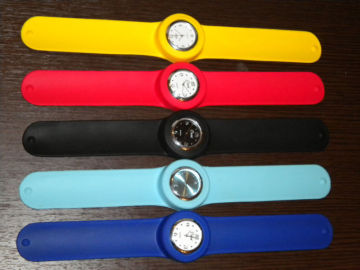 cute fashion sport slap silicone casual watch