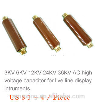 ceramic capacitor 36KV 50PF live line capacitor