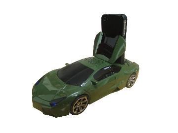 Docking Car shape speaker with LED Screen/big Lamborgini- docking
