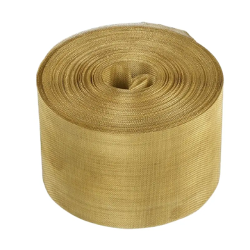Low Friction Brass Wire Net for Filter Cartridge/Window Insect Screens (10-200 Mesh Plain/Dutch Weaving)