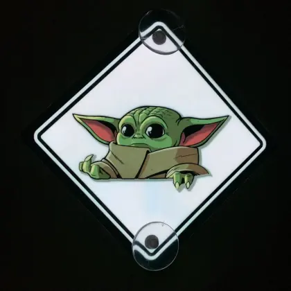 EL LED Car Stickers: Luminous Classic Car Display Stickers