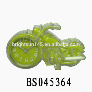 Shantou Creative Gift Cheap Motorcycle Shape Unique Digital Alarm Clock