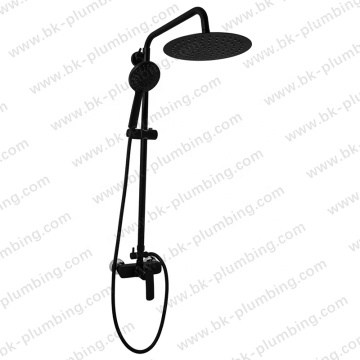 Classical Bath Chrome Round Single Lever Shower Mixer with Shower Set