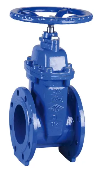 DIN EN 1171 Flanged Resilient NRS Gate Valve