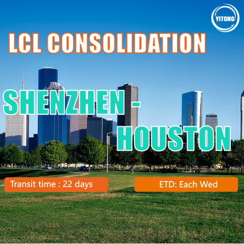 Spedizione LCL da Shenzhen a Houston