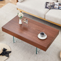 Elegant Glass Leg Coffee Table for Living Rooms