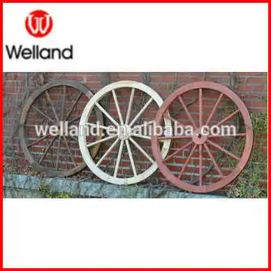 Wooden Toy Wheels, Wood Wheels Wall Hanging Decor