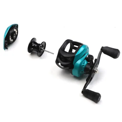 Magnetic Spool TAIGEK Baitcasting Reel for Bass Fishing