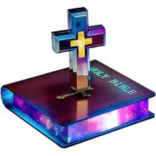 Holy Nightlight: Magnetic Levitating Cross Decor