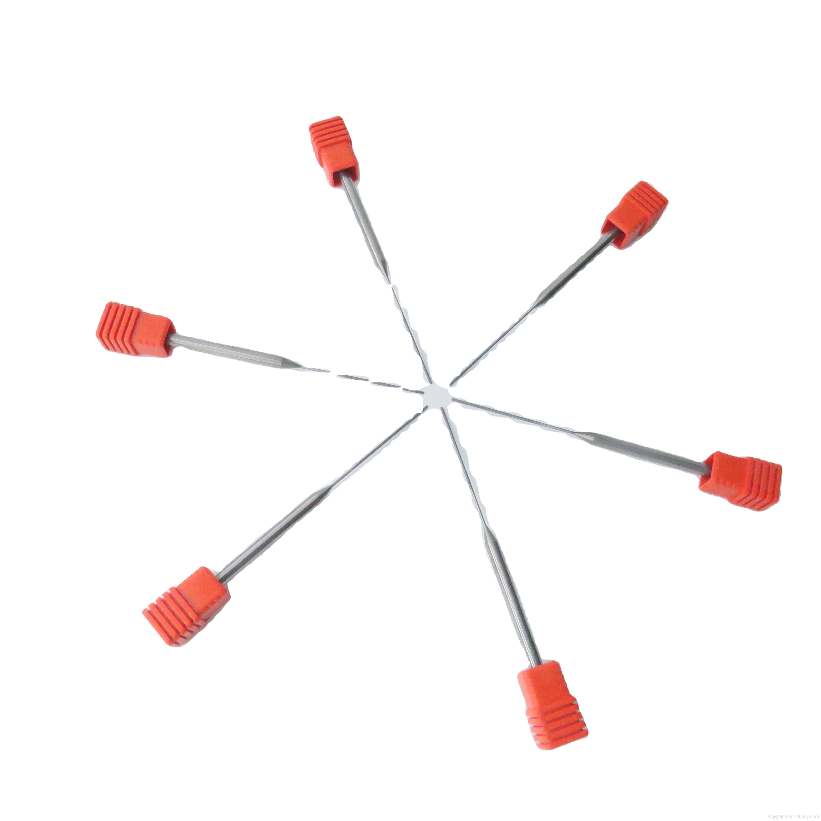 أدوات الطحن المطلية بالماس كاربايد نهاية كاربايد