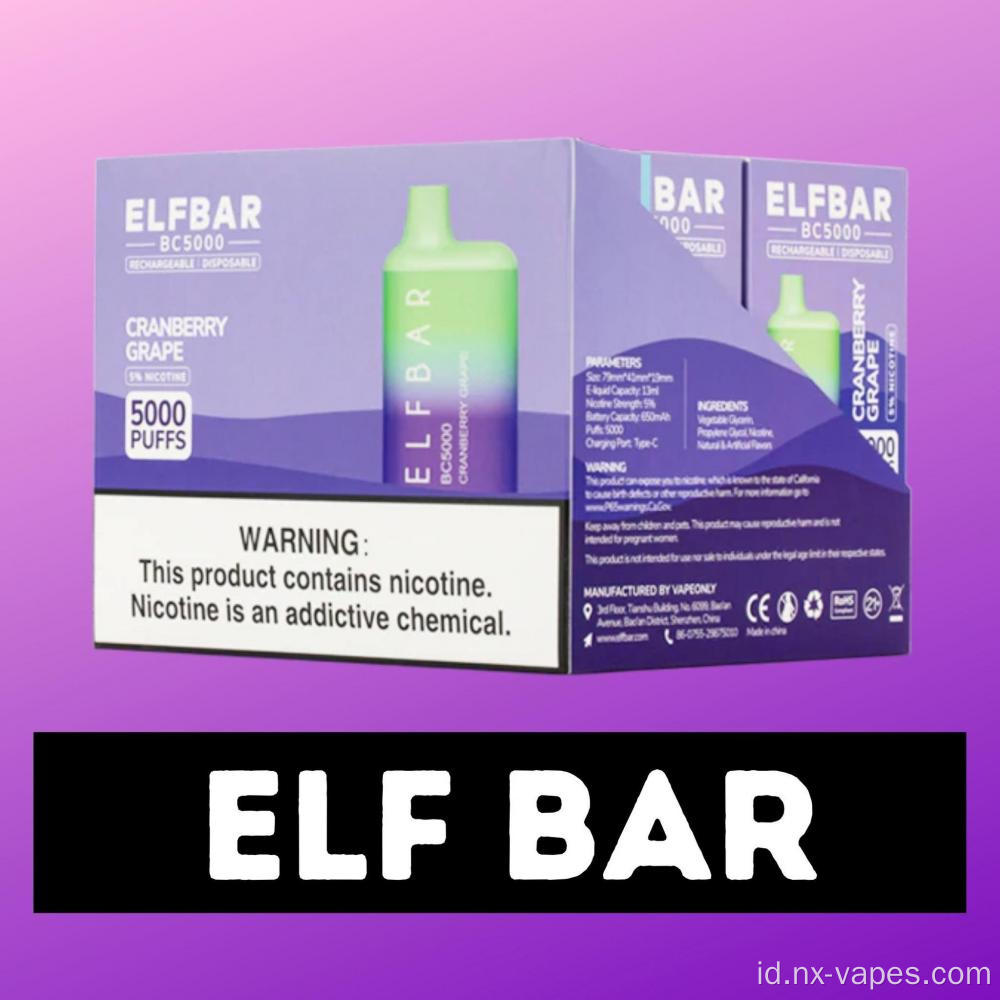 ELF BAR BC5000 PUTFS LOGO KUSTOM