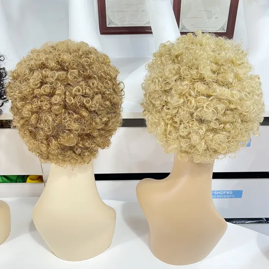 GS High Quality Natural Wave Pixie Wigs for Black Women
