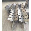 High temperature resistant metal steel fan