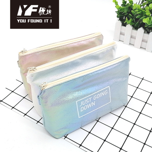 Cosmetic Bag Gift Ideas Word style glitter make up cosmetic bag Factory