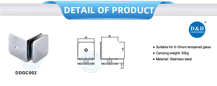 shower door clips