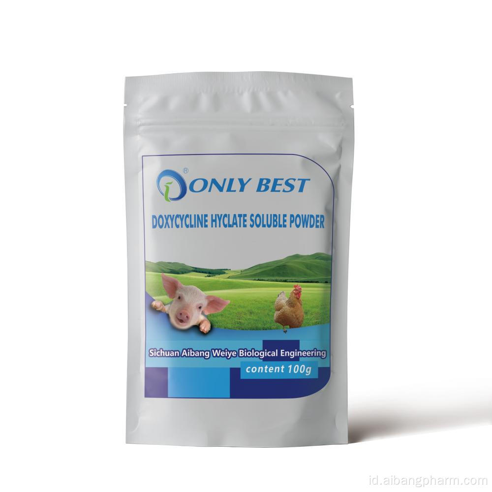 Obat antibakteri doxycycline hyclate soluble powder