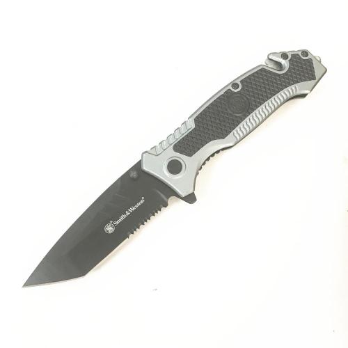 Coltello tascabile pieghevole da caccia Smith Wesson