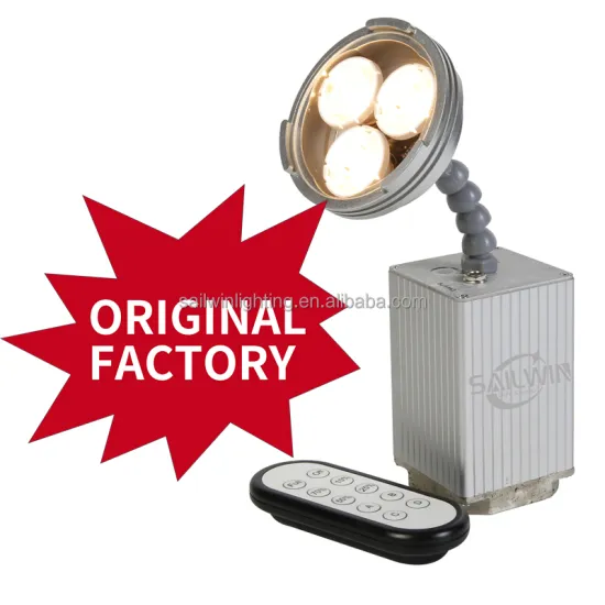 Wireless LED Pinspot Light - New Rasha 9W 3 Leds Battery Powered with IR Remote