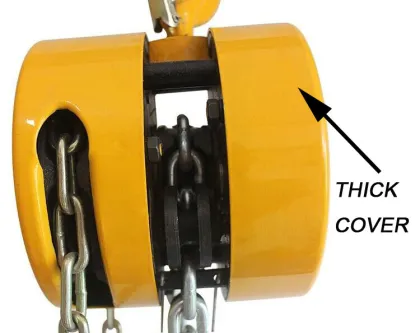 orange colour chain block 3m chain block 6ton chain block