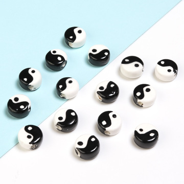 20 pezzi per perle in ceramica per sacco stile culturale cinese