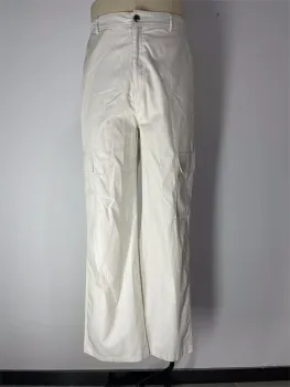 Solid Color Heavy Industry Multi Pocket Workwear Pants