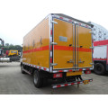 Customized cargo truck van for transporting explosives