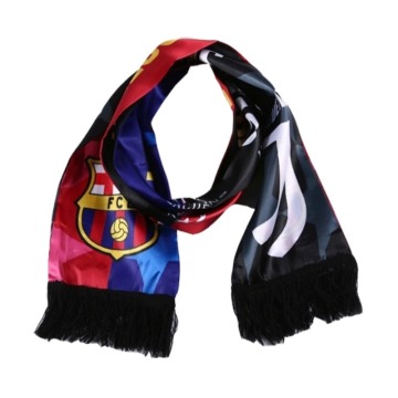 Custom Sublimation Printing Polyester Football Scarf for Sports Advertising
