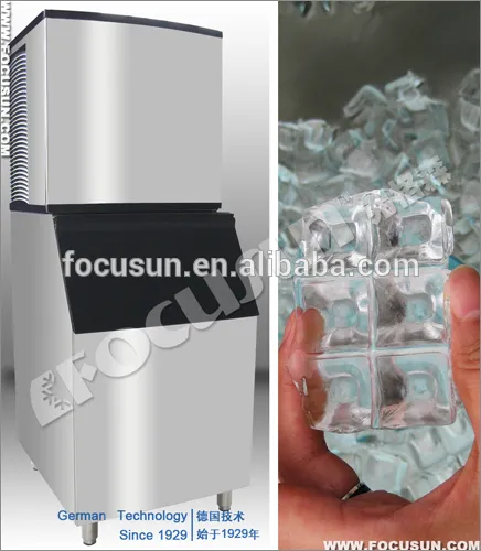 1000LBS/day cube ice machine, cube ice maker machine, cube ice plant