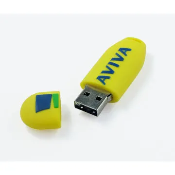 USB 2.0 promotional silicon USB flash drive
